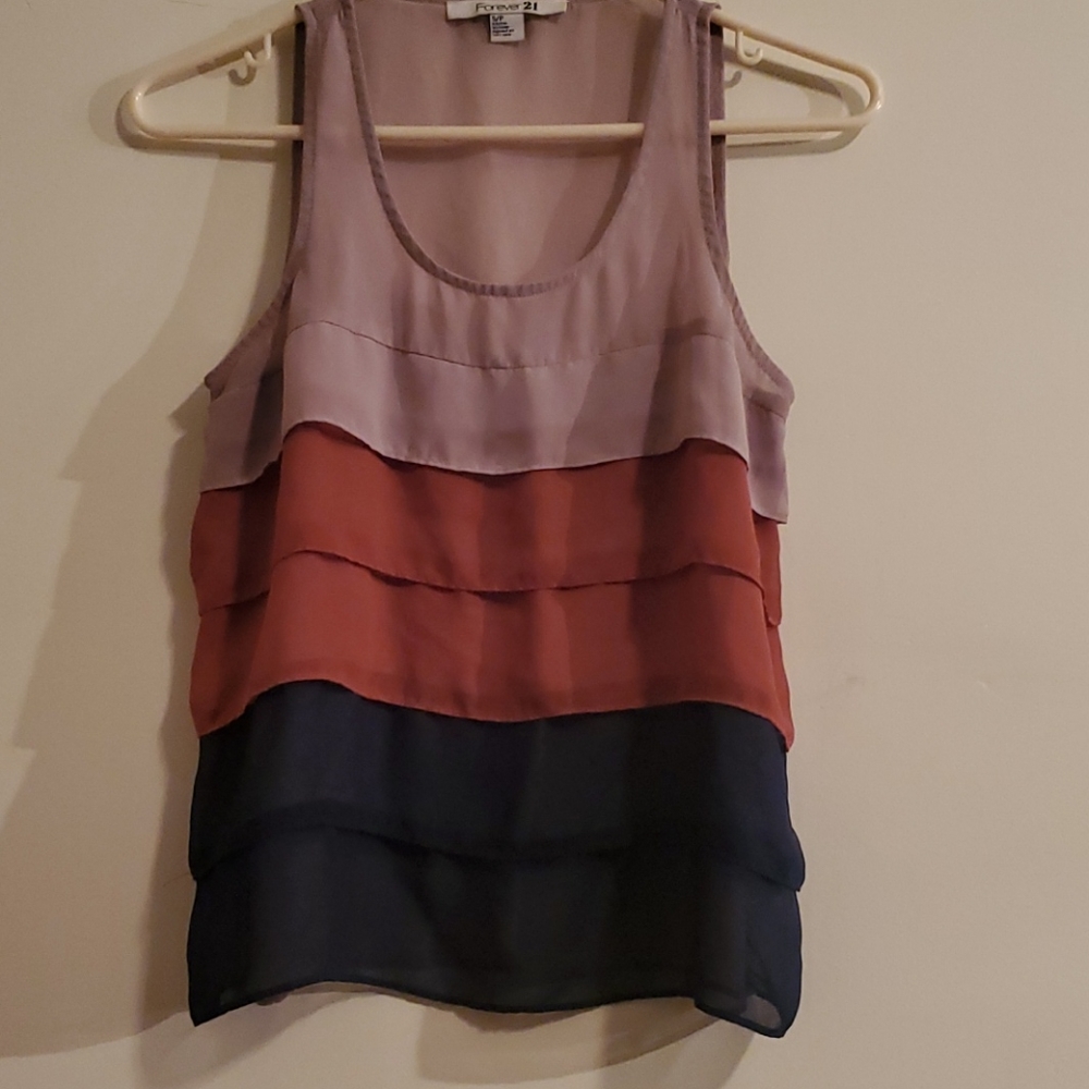 Forever 21 flowy effect tank